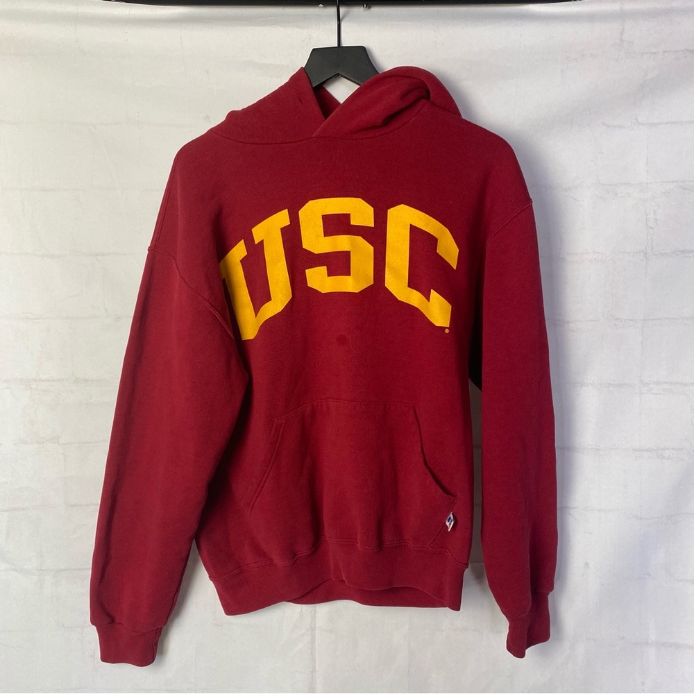 Vintage Russell Athletic USC University of Southern California College Hoodie